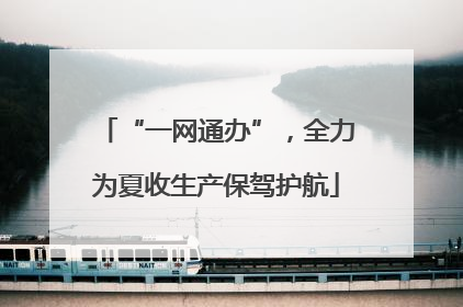 “一网通办”，全力为夏收生产保驾护航