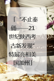 “不止秦俑——21世纪陕西考古新发现”特展亮相美国加州