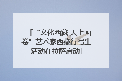 “文化西藏 天上画卷”艺术家西藏行写生活动在拉萨启动