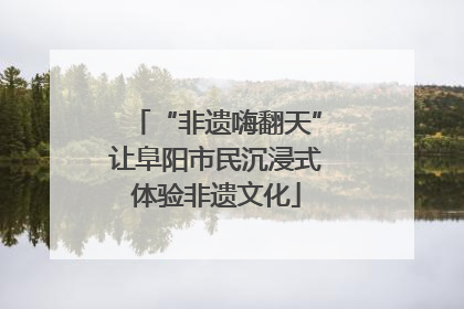 “非遗嗨翻天”让阜阳市民沉浸式体验非遗文化