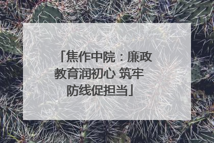 焦作中院：廉政教育润初心 筑牢防线促担当