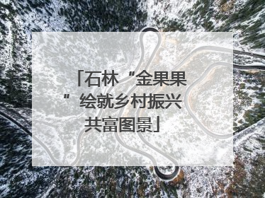 石林“金果果”绘就乡村振兴共富图景
