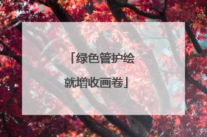 绿色管护绘就增收画卷