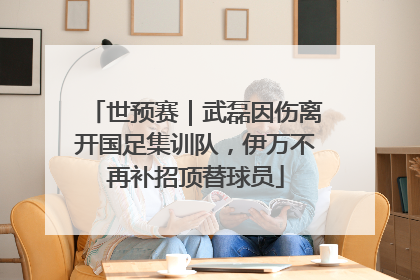 世预赛｜武磊因伤离开国足集训队，伊万不再补招顶替球员