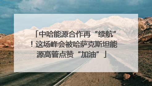 中哈能源合作再“续航”！这场峰会被哈萨克斯坦能源高管点赞“加油”