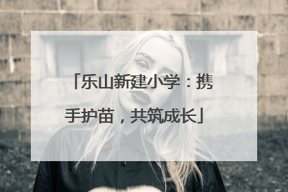 乐山新建小学：携手护苗，共筑成长