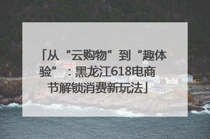 从“云购物”到“趣体验”：黑龙江618电商节解锁消费新玩法