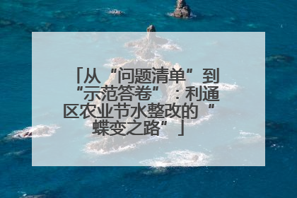 从“问题清单”到“示范答卷”：利通区农业节水整改的“蝶变之路”