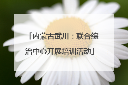 内蒙古武川：联合综治中心开展培训活动