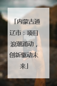 内蒙古通辽市：项目浪潮涌动，创新驱动未来