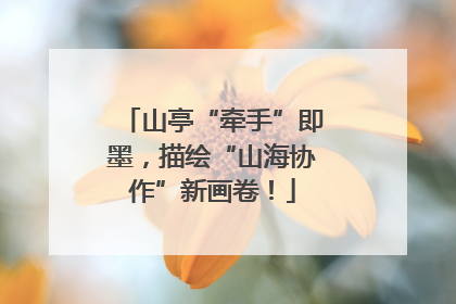 山亭“牵手”即墨，描绘“山海协作”新画卷！