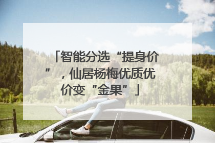 智能分选“提身价”，仙居杨梅优质优价变“金果”