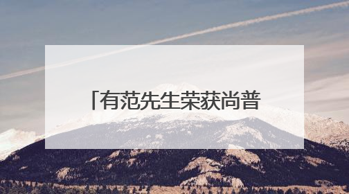 有范先生荣获尚普咨询集团权威证明
