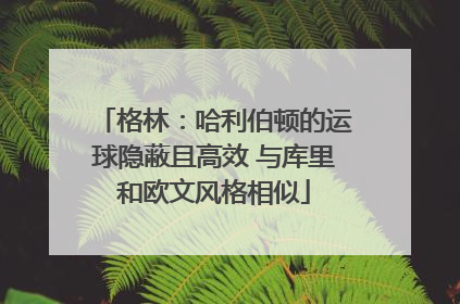 格林：哈利伯顿的运球隐蔽且高效 与库里和欧文风格相似
