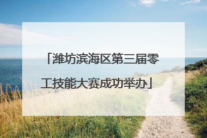 潍坊滨海区第三届零工技能大赛成功举办