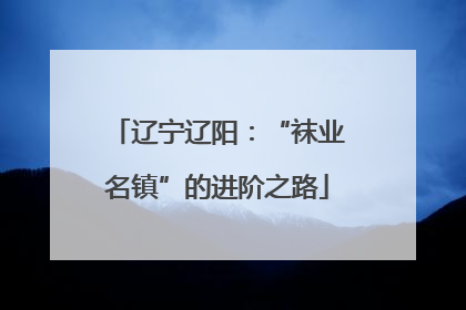 辽宁辽阳：“袜业名镇”的进阶之路