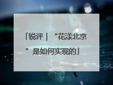锐评｜“花漾北京”是如何实现的