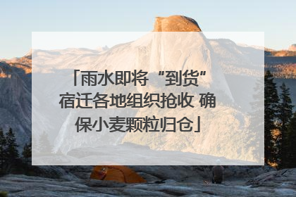 雨水即将“到货” 宿迁各地组织抢收 确保小麦颗粒归仓
