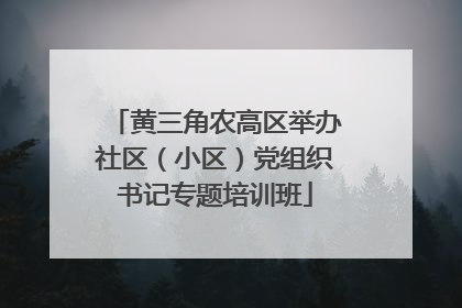 黄三角农高区举办社区（小区）党组织书记专题培训班