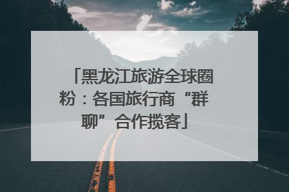 黑龙江旅游全球圈粉：各国旅行商“群聊”合作揽客