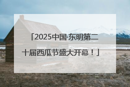2025中国·东明第二十届西瓜节盛大开幕！