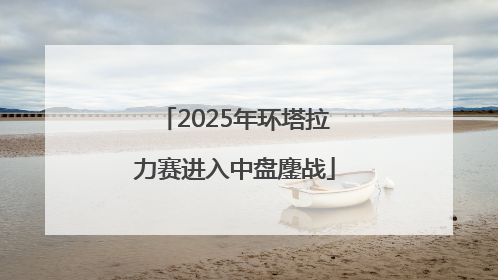 2025年环塔拉力赛进入中盘鏖战