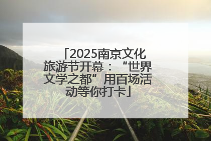2025南京文化旅游节开幕：“世界文学之都”用百场活动等你打卡