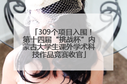 309个项目入围！第十四届“挑战杯”内蒙古大学生课外学术科技作品竞赛收官