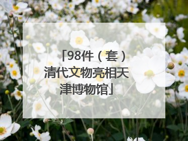 98件（套）清代文物亮相天津博物馆